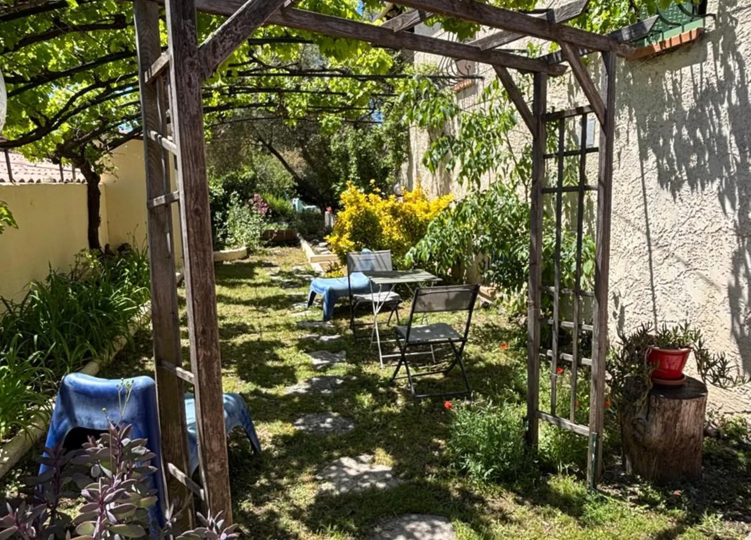 Appartement Evasion En Provence Bas De Villa Avec Jardin & Vignes, Soleil & Fraicheur Mirabeau France